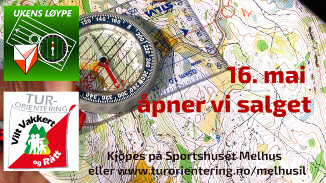 Da nærmer sesongen seg for turorientering og ukens løype.